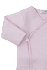 Kissy Kissy Sweet Homecoming Jacquard Footed Pant Set Pink