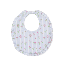 Kissy Kissy Ribbon Stripe Bouquets Bib