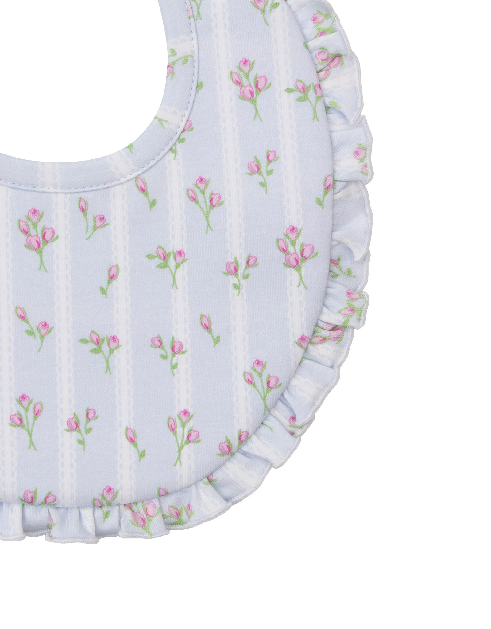 Kissy Kissy Ribbon Stripe Bouquets Bib