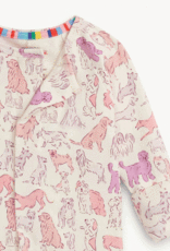 Magnetic Me MM Modal Footie Pink It's A Paw-ty