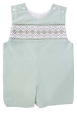 Lulu Bebe LBF25 Pete Sage Smocked Shortall