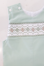 Lulu Bebe LBF25 Pete Sage Smocked Shortall