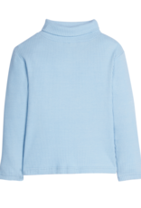 Bisby Ribbed Turtleneck Ice Blue