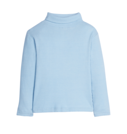 Bisby Ribbed Turtleneck Ice Blue