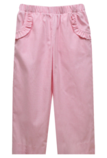Vive la Fete VFF25 Light Pink Gingham Ruffle Pocket Pant