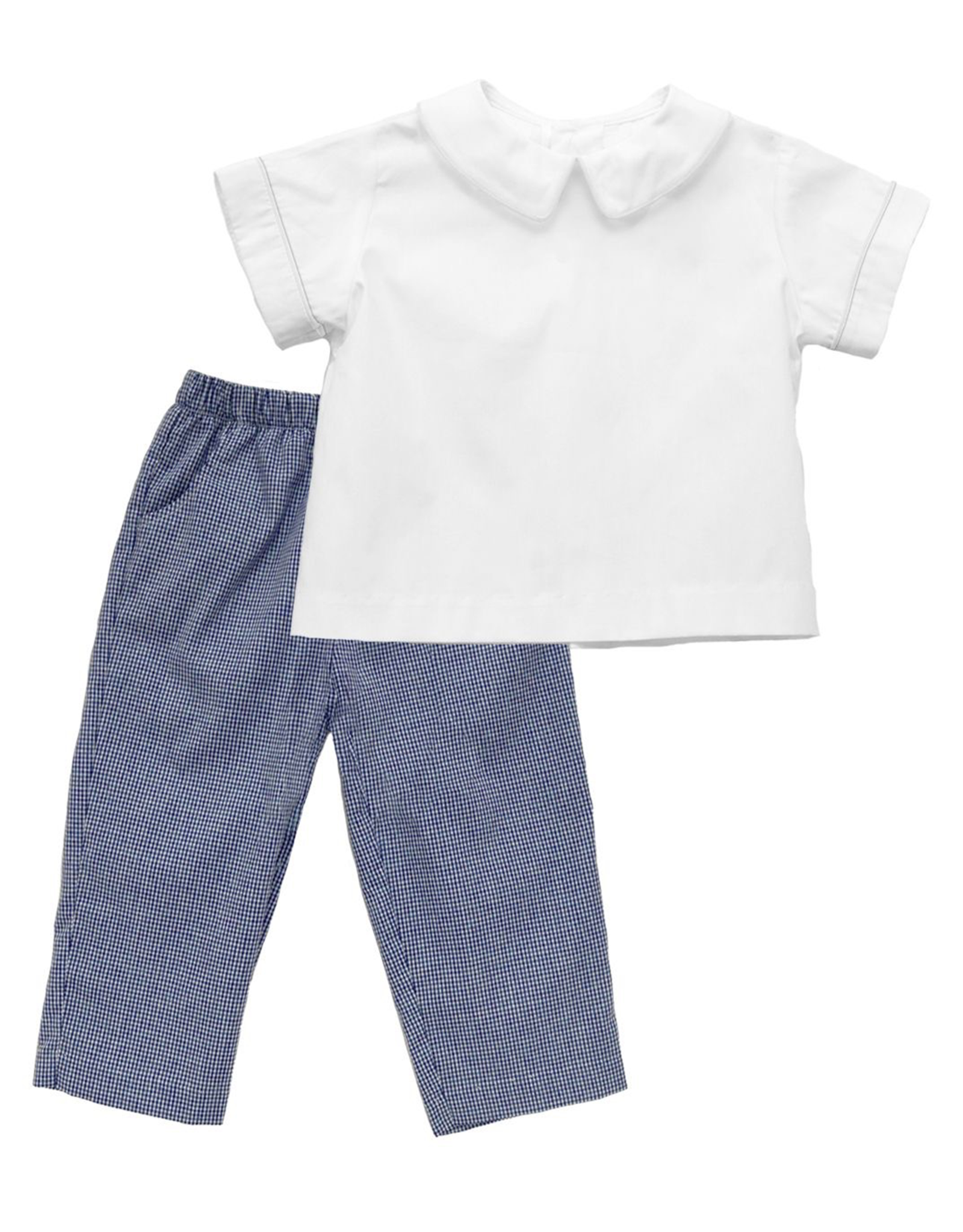 Vive la Fete VFF25 Navy Check Pant Set