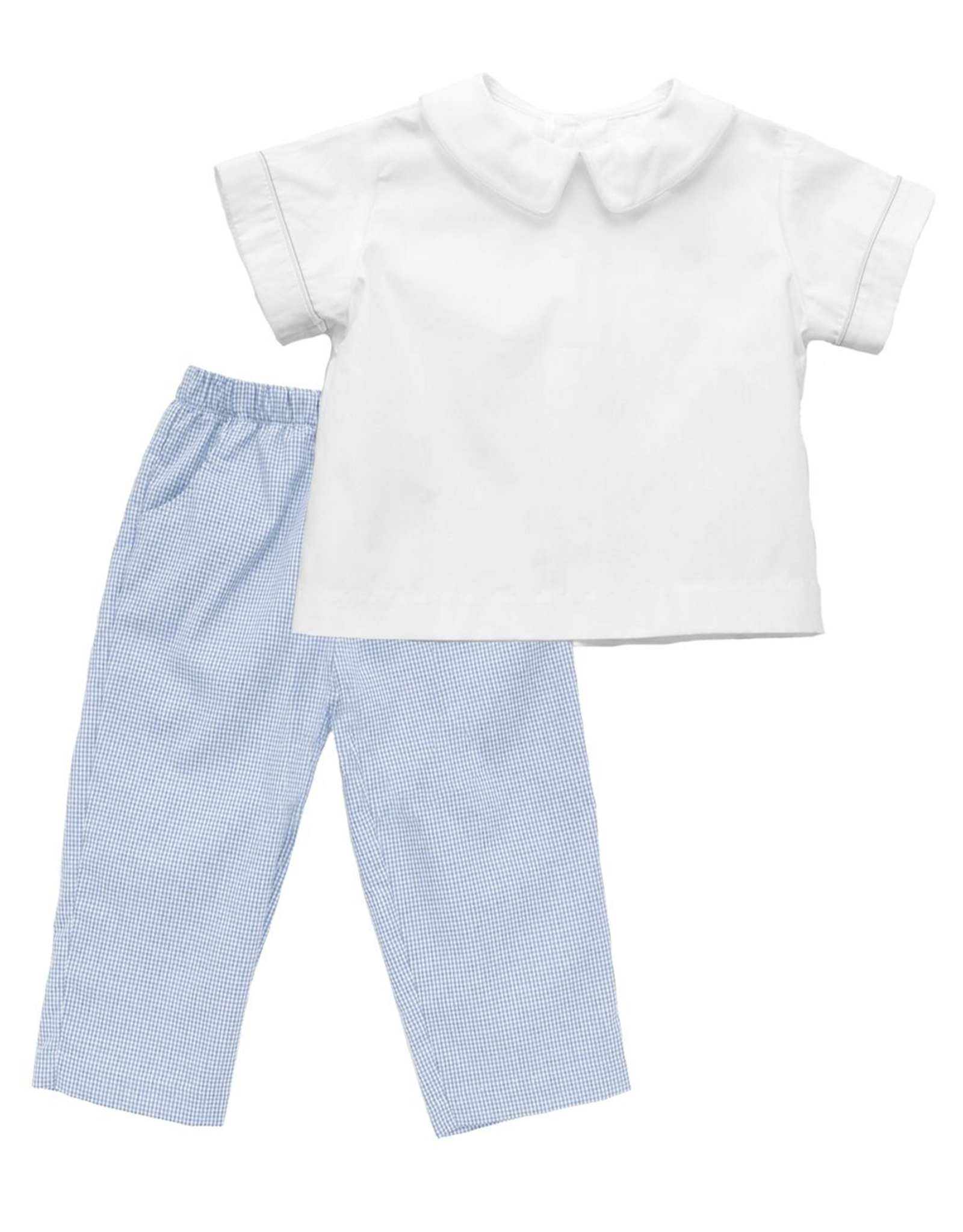Vive la Fete VFF25 Light Blue Check Pant Set