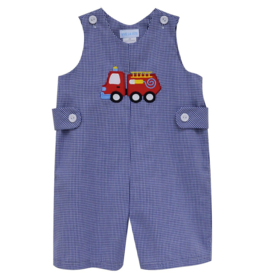 Vive la Fete Firetruck Applique Jon Jon