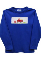 Vive la Fete VFF25 Royal Firetruck Smocked Shirt
