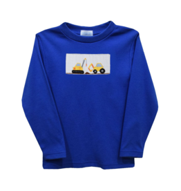 Vive la Fete Royal Construction Smocked Shirt