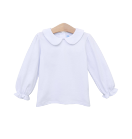 Trotter Street Kids Knit Peter Pan Collar Shirt