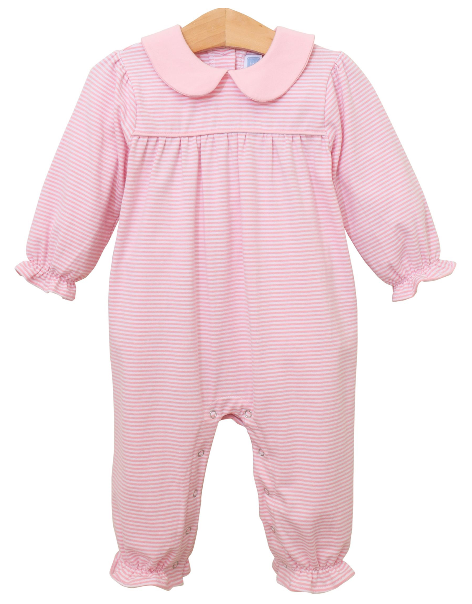 Trotter Street Kids TSF25 Abigail Romper Light Pink