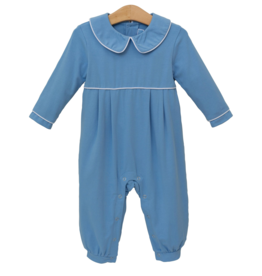 Trotter Street Kids Joseph Romper Cornflower Blue
