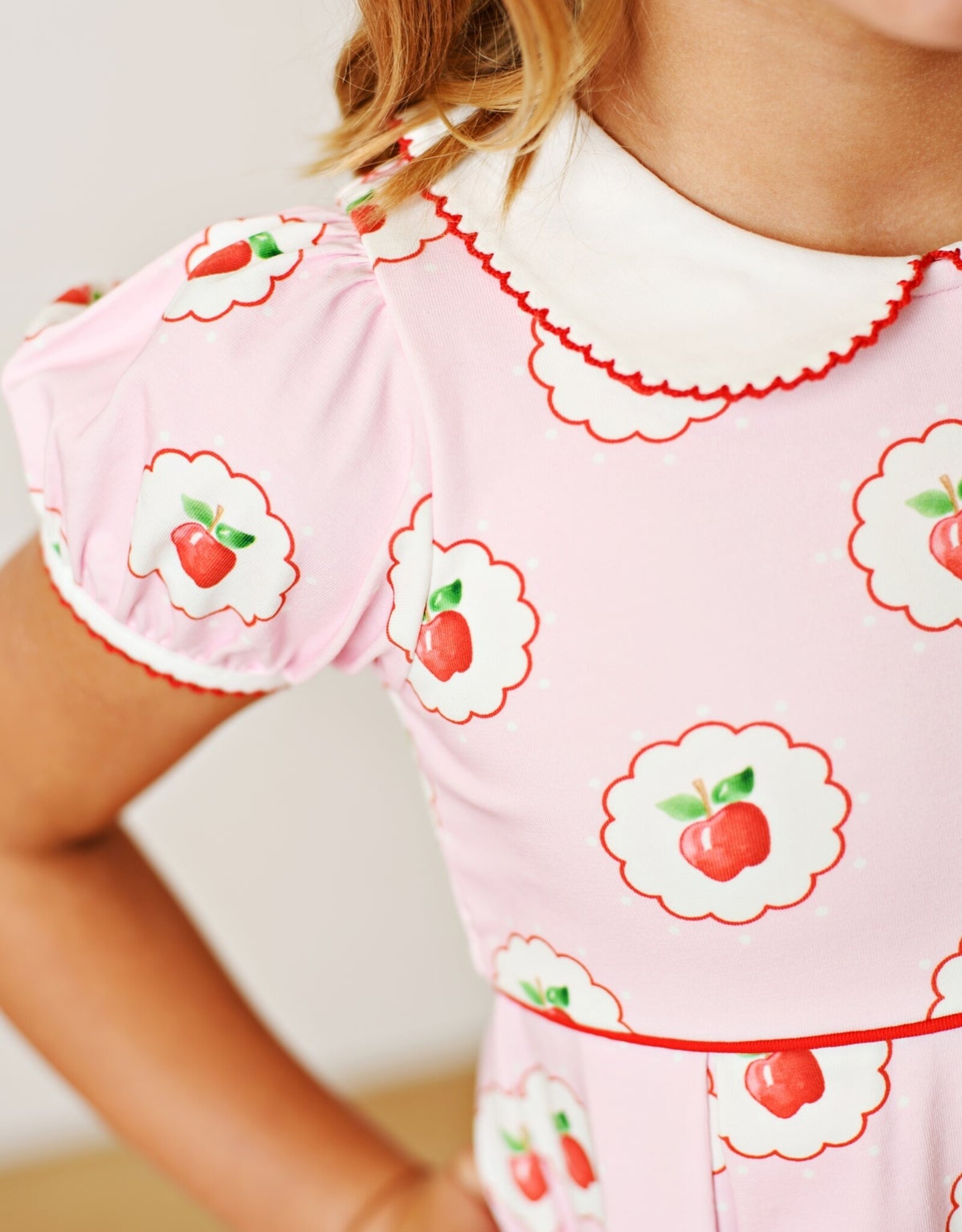 Swoon Baby 2501 Knit Pink Apple Dress