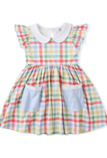 Swoon Baby 2504 Plaid Pocket Dress