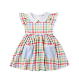 Swoon Baby Plaid Pocket Dress