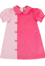 TBBC Blaire Button Dress Palm Beach Pink  Romany Rose