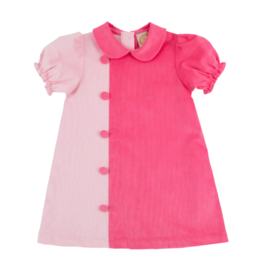 TBBC Blaire Button Dress Palm Beach Pink Romany Rose TBBC Blaire Button Dress Palm Beach Pink Romany Rose