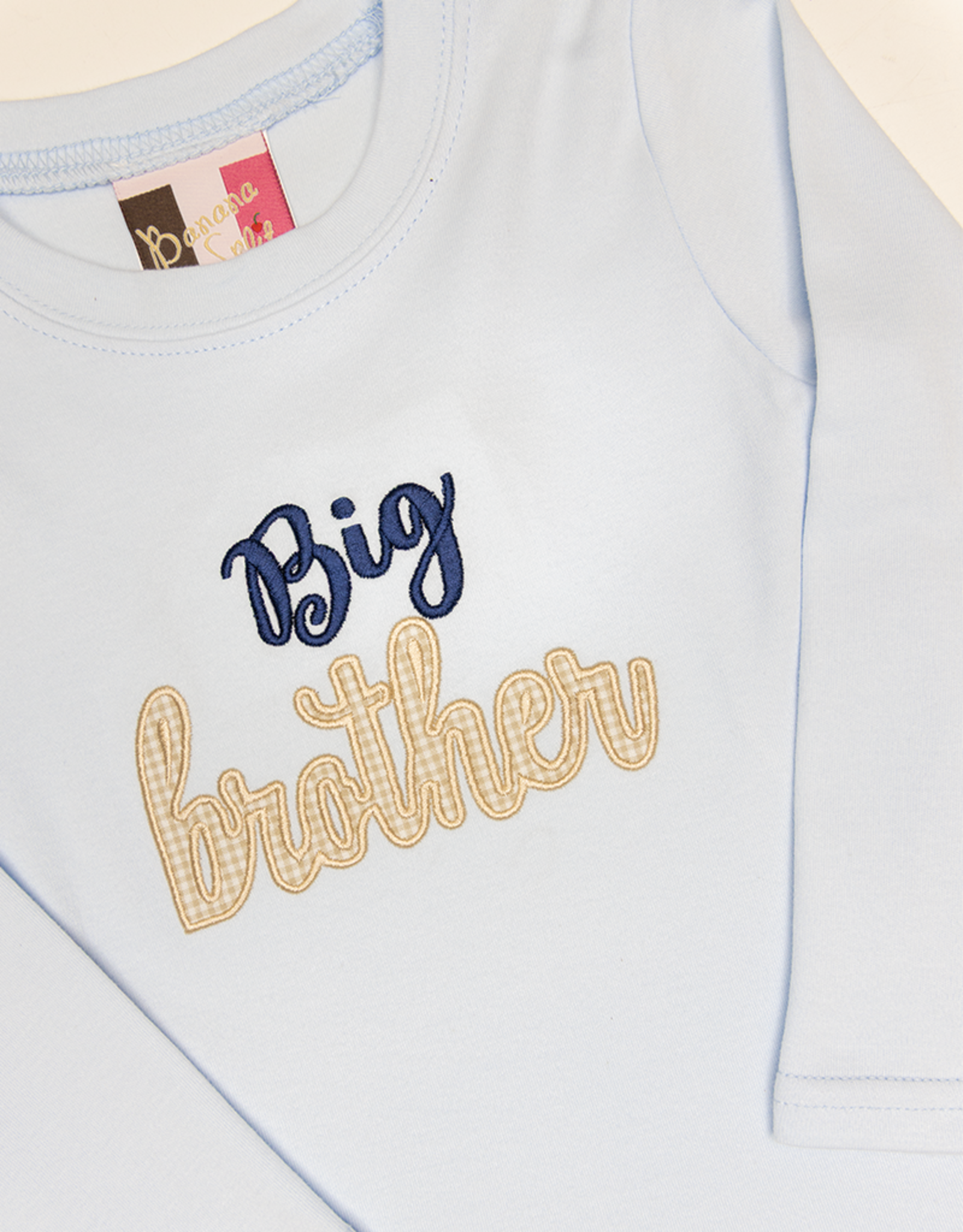 Banana Split 330 Big Brother Applique Shirt