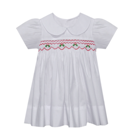 Baby Sen White Francis Dress Hollies