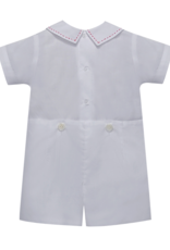 Baby Sen BS905BO White Boy Button on Suit Hollies