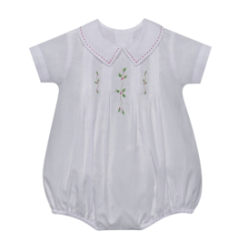 Baby Sen (12 M) White Boy Bubble Hollies