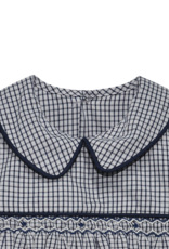 Baby Sen BS926BB Haven Navy Windowpane Bubble