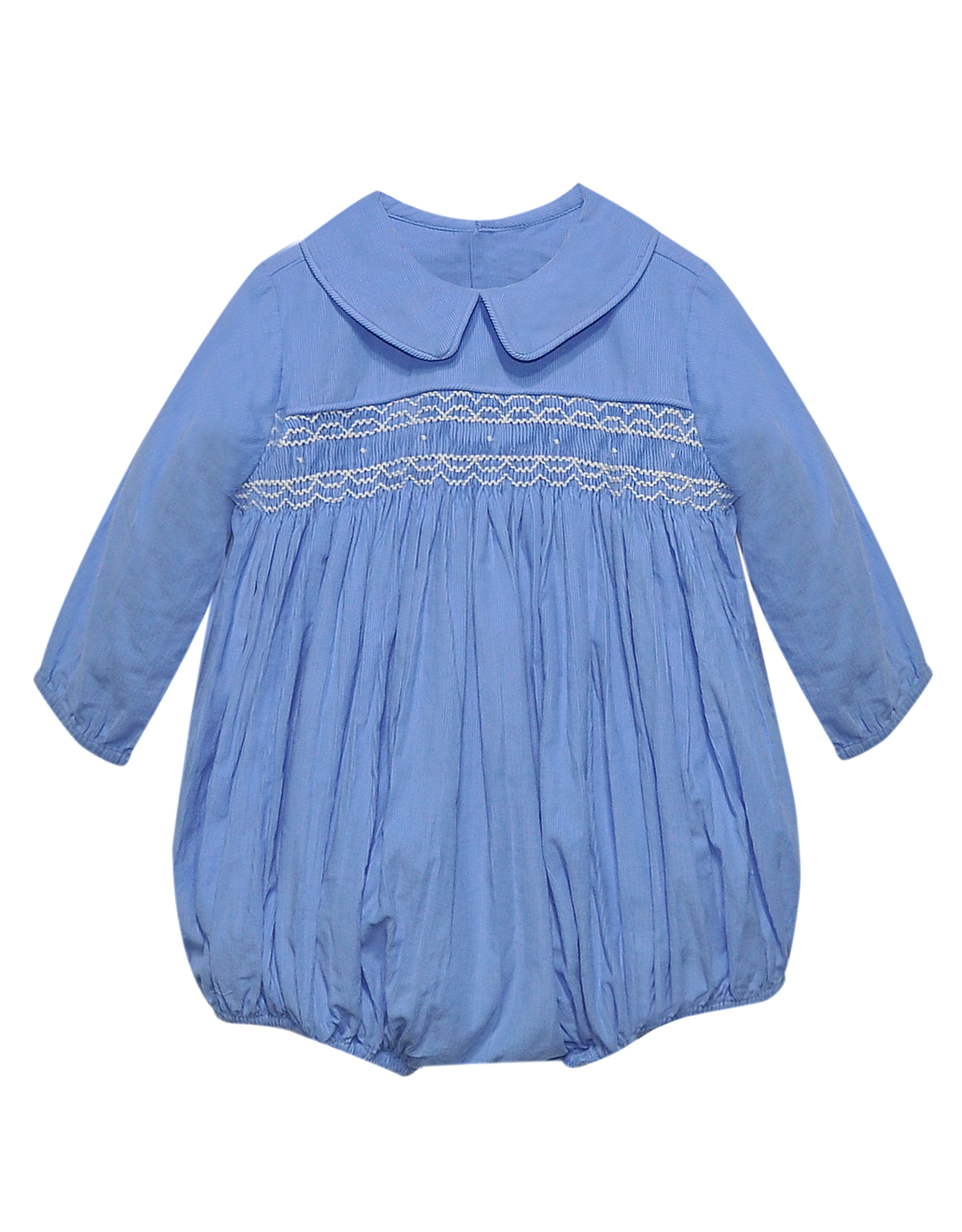 Baby Sen BS927BB Francis Blue Corduroy Bubble