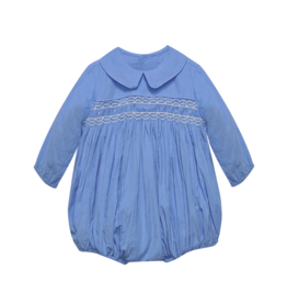 Baby Sen Francis Blue Corduroy Bubble