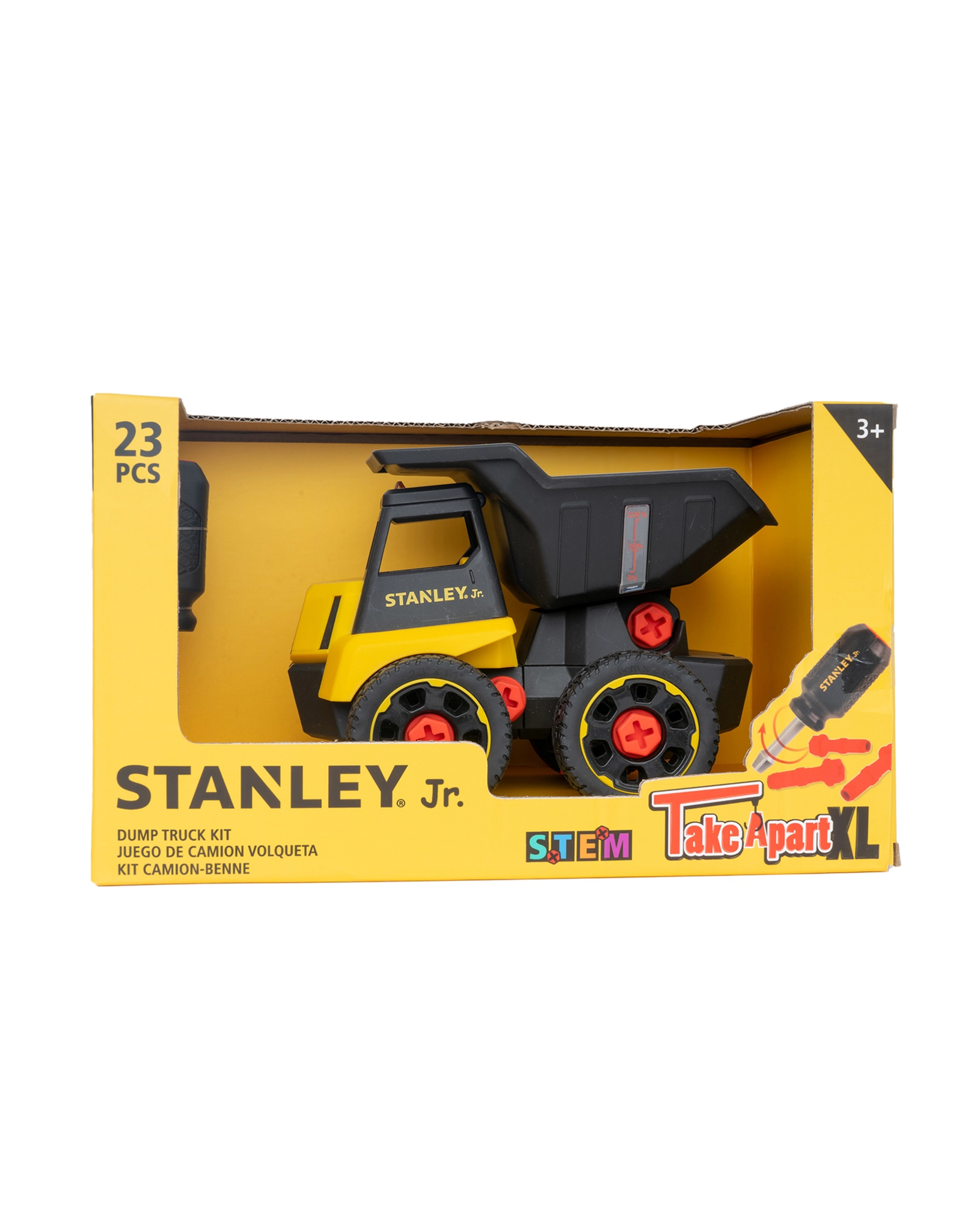 Toysmith Red Stanley Jr. Take Apart SL Dump Truck Kit
