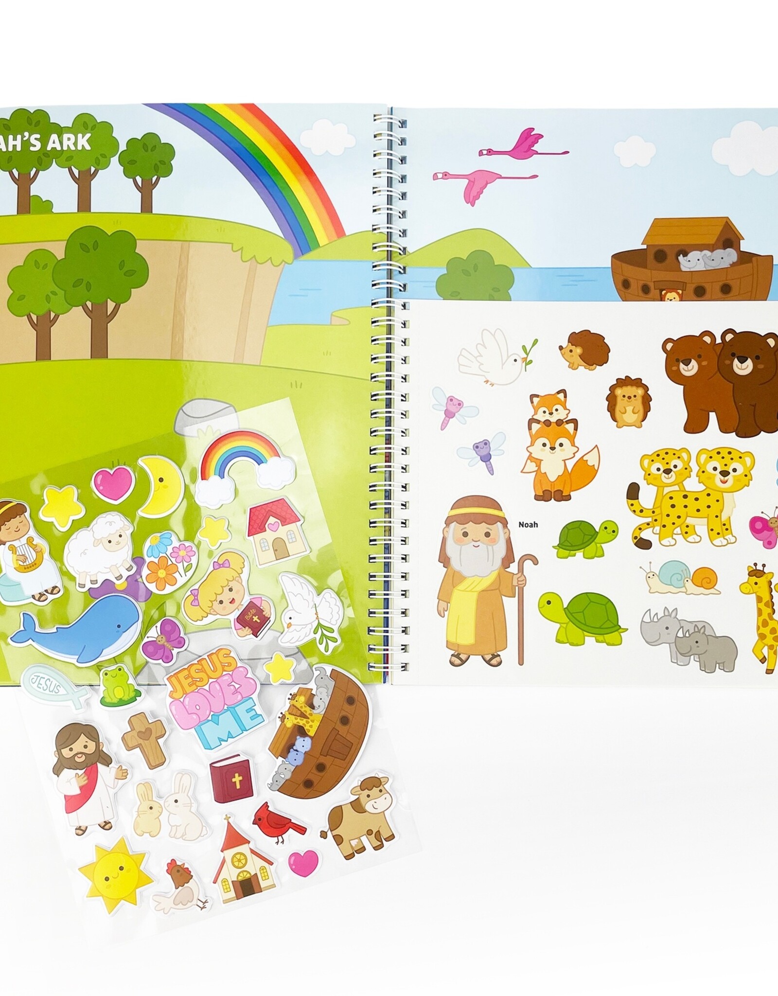 Cottage Door Press Bible Sticker Jesus Interactive Activity book
