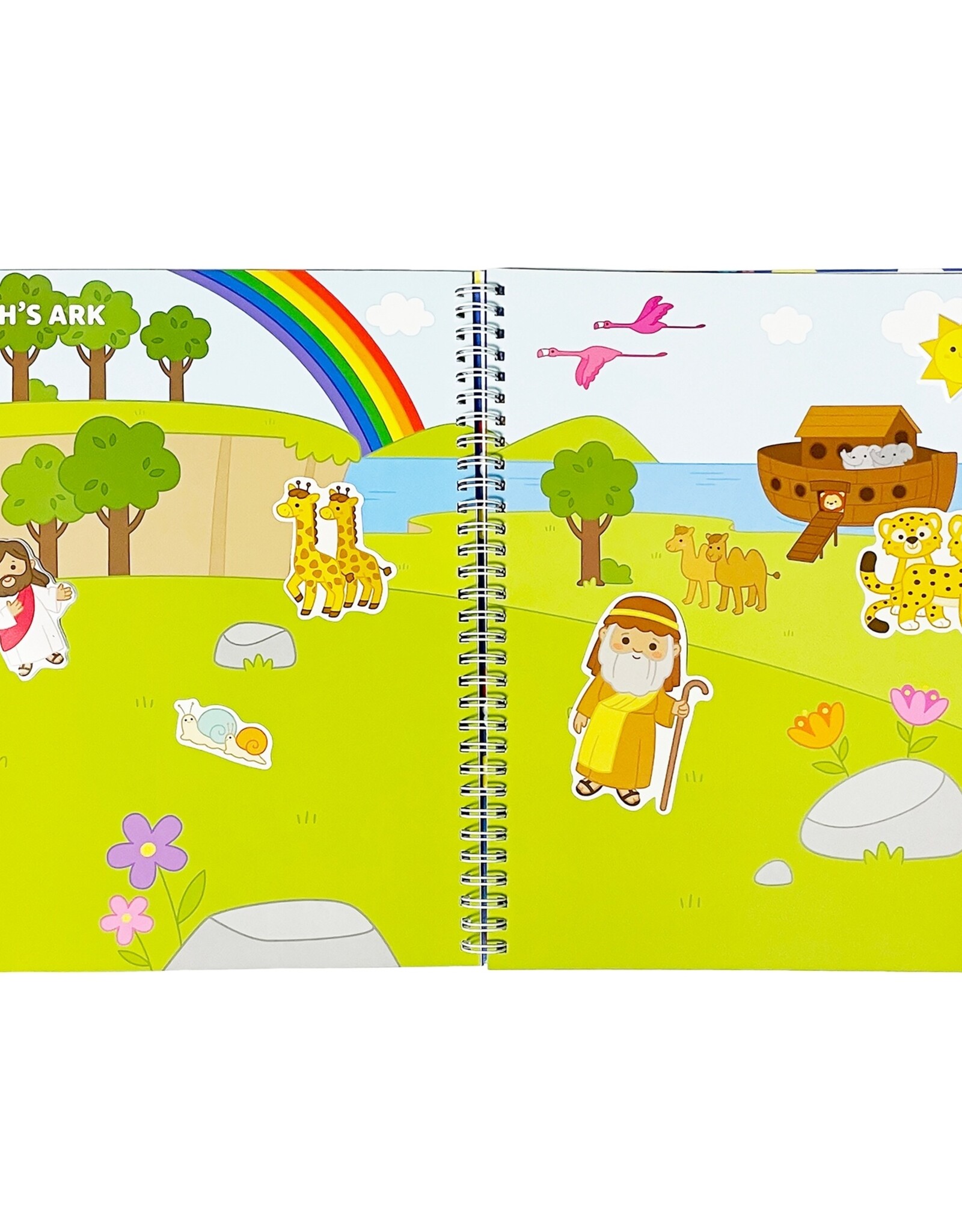 Cottage Door Press Bible Sticker Jesus Interactive Activity book