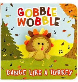Cottage Door Press Gobble Wobble Thanksgiving Finger Puppet Board book