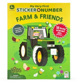Cottage Door Press Sticker By Number John Deere Kids Farm & Friends