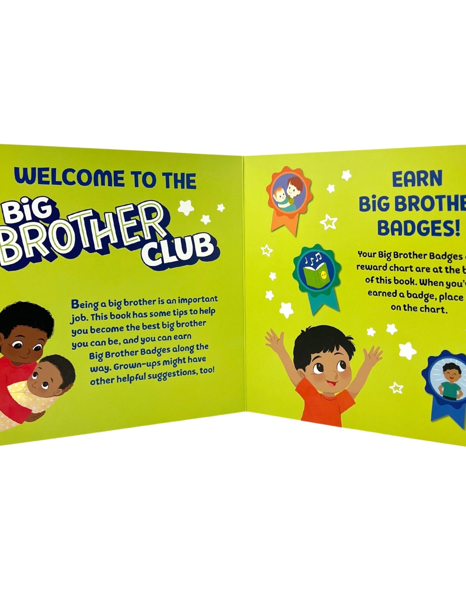 Cottage Door Press Welcome to the Big Brother Club w/ Reward Chart & Stickers