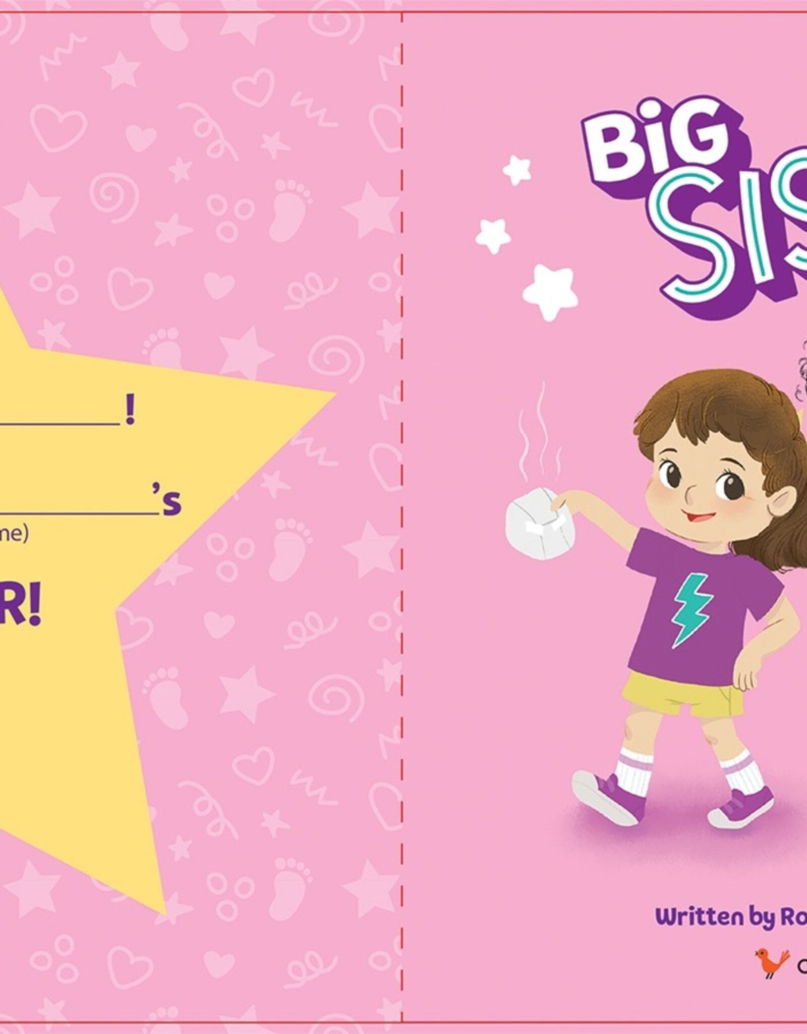 Cottage Door Press Welcome to the Big Sister Club w/ Reward Chart & Stickers