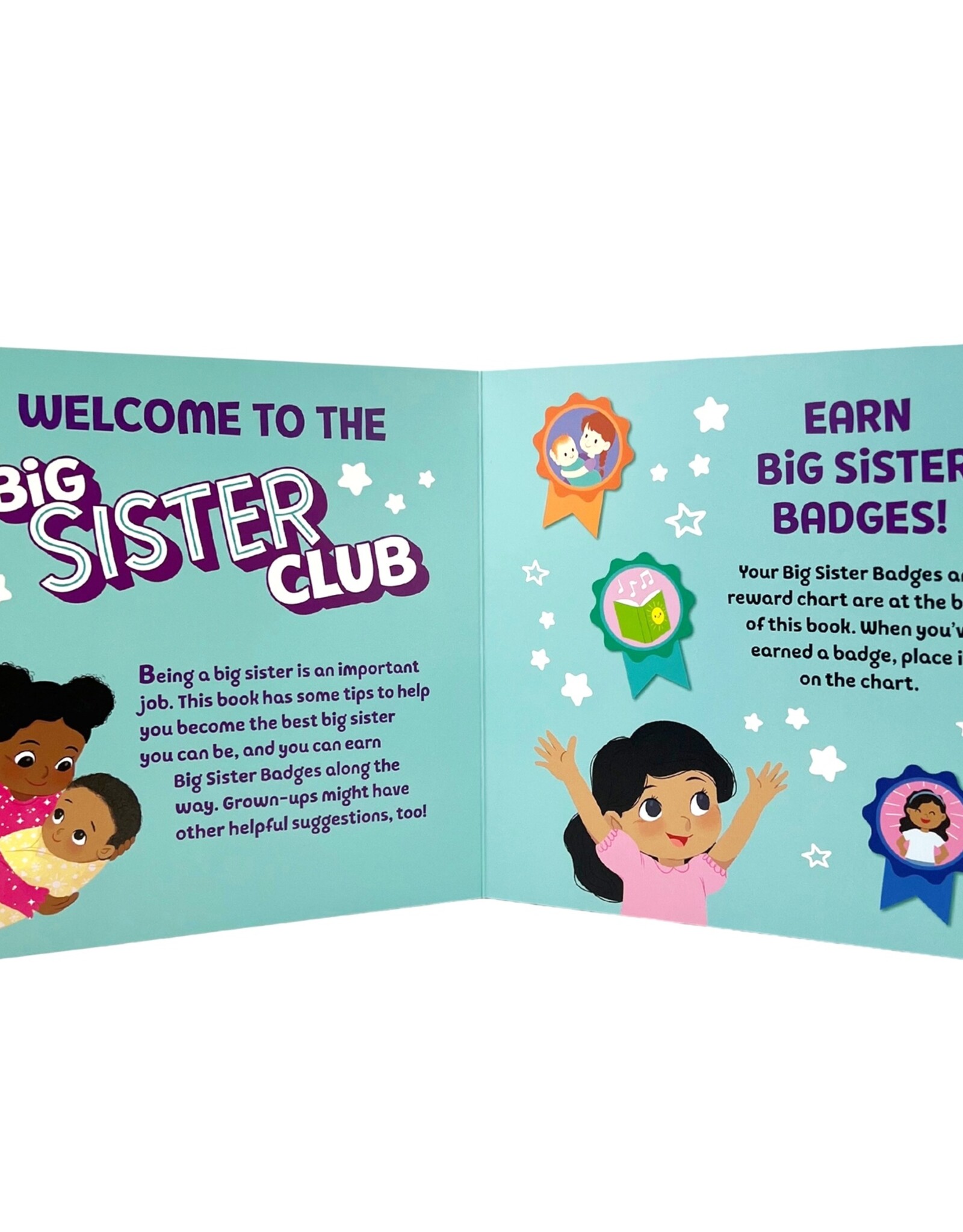 Cottage Door Press Welcome to the Big Sister Club w/ Reward Chart & Stickers