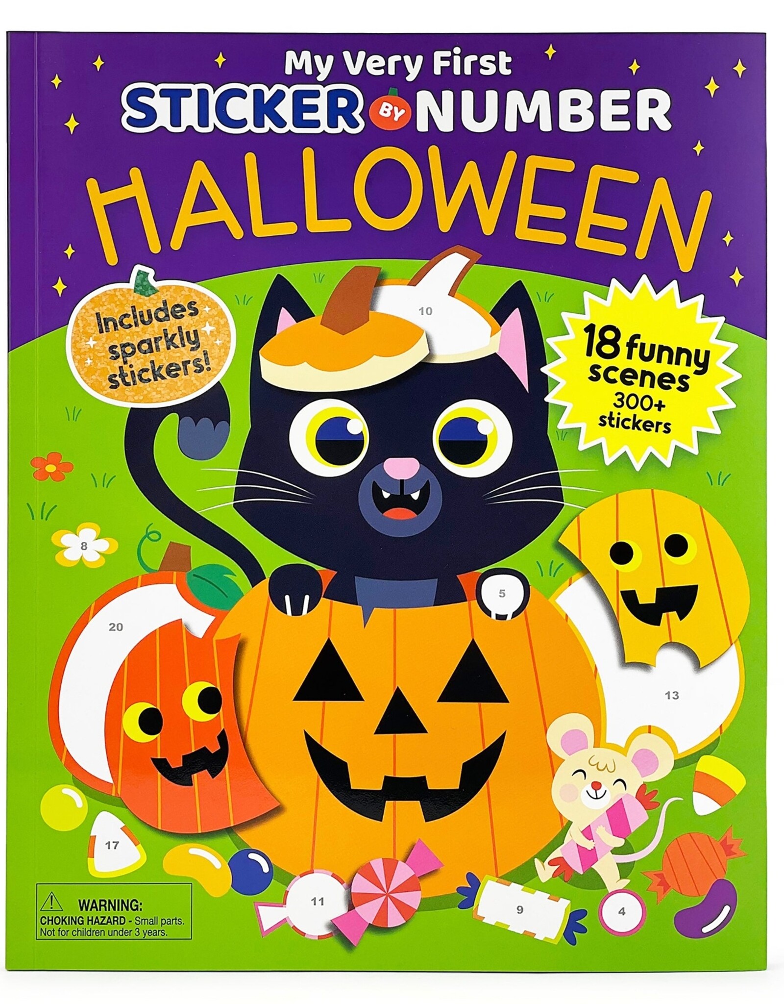 Cottage Door Press My Very First Sticker By Number Halloween