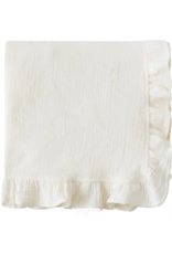 Zsa Zsa & Lolli ZZL Muslin Ruffle Blanket Zsa Zsa & Lolli ZZL Muslin Ruffle Blanket
