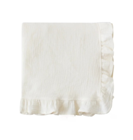 Zsa Zsa & Lolli Muslin Ruffle Blanket
