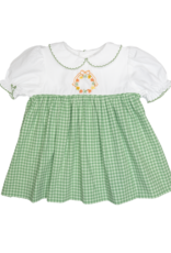 Petit Ami 2-3-4328 Green Wreath Dress