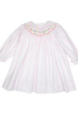 Petit Ami 2-3-4346 Pink Smocked Bishop Dress