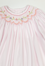 Petit Ami 2-3-4346 Pink Smocked Bishop Dress