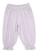 Luigi IP053P Lavender Gingham Bloomer Pant