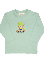 Luigi F25 LS Shirt Green Fishing Bear