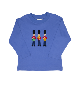 Luigi Long Sleeve Shirt Dark Chambray Soldiers
