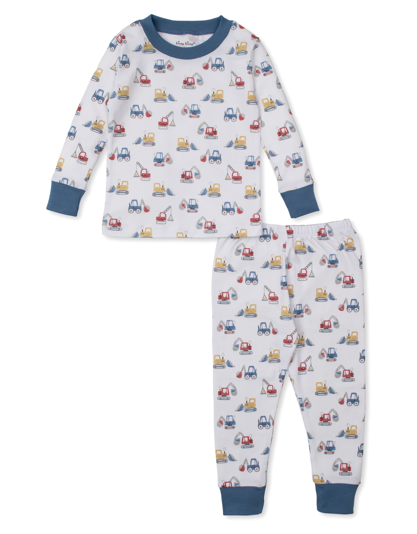 Kissy Kissy Construction Diggers 2pc PJ