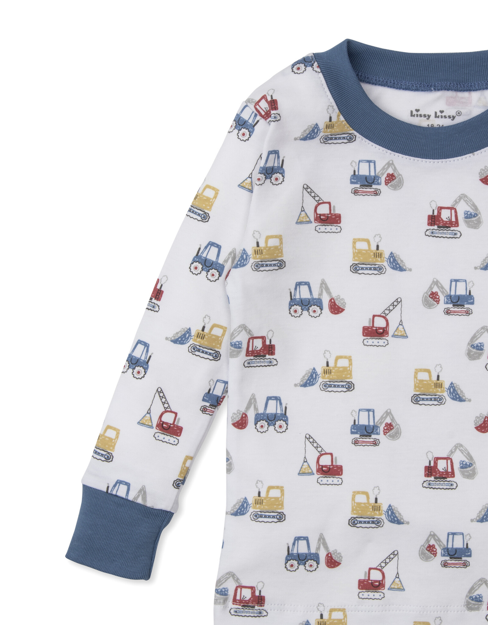 Kissy Kissy Construction Diggers 2pc PJ