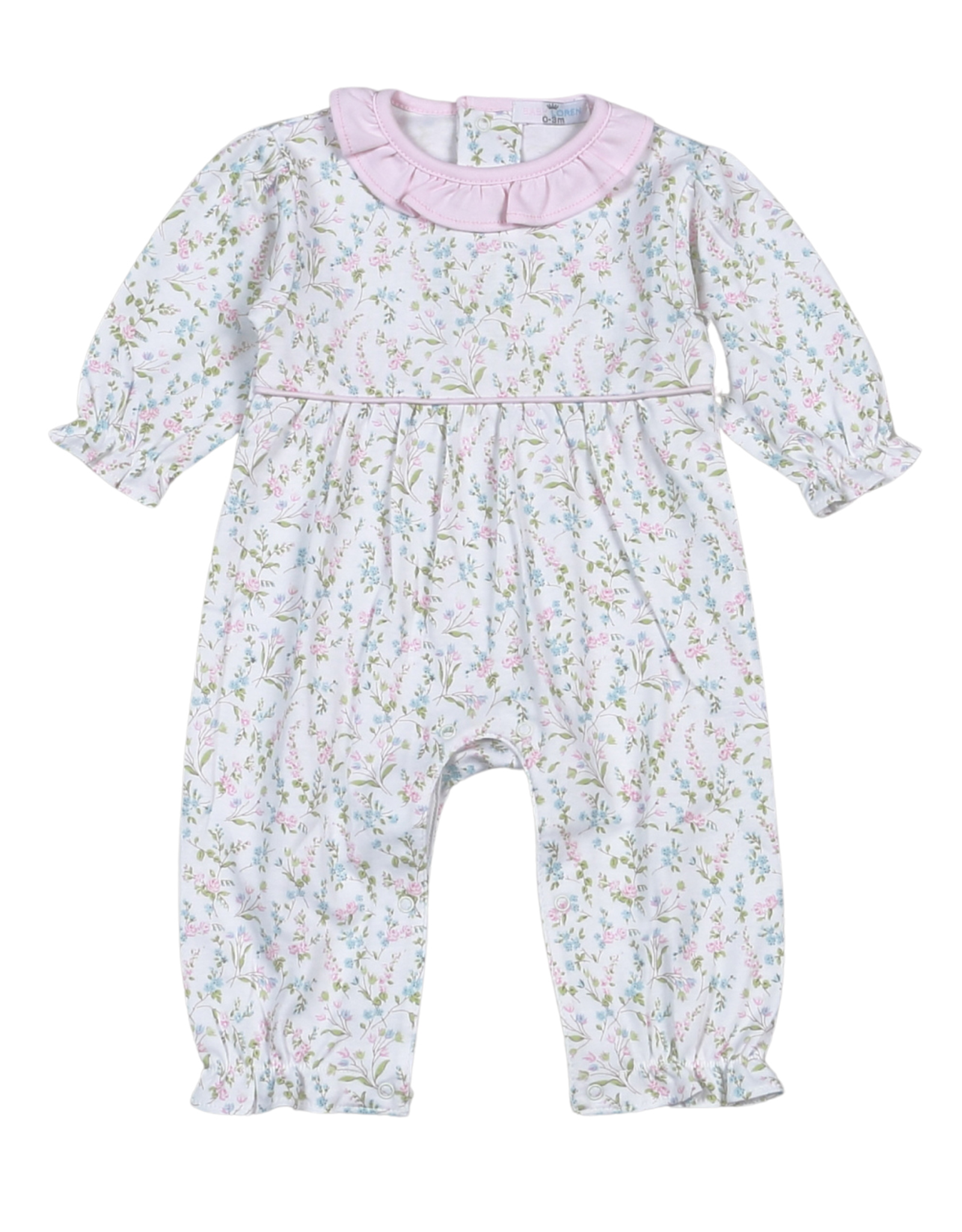 Baby Loren VIV-134 Vivian Floral Romper