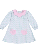 Baby Loren NCL-240 Nicolle Scallop Dress